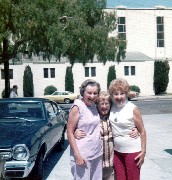 Julia Kish Dorrough; Bertie (Betee) Szechy Nicklow; Tillie Evans; Chula Vista CA